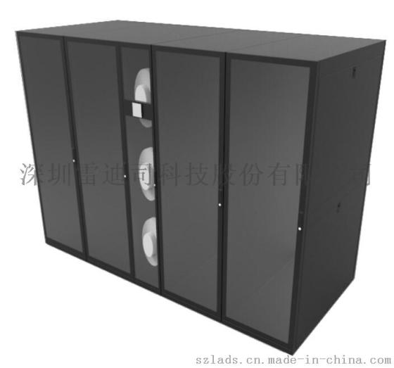 雷迪司冷通道单排机柜微模块数据中心机房解决方案
