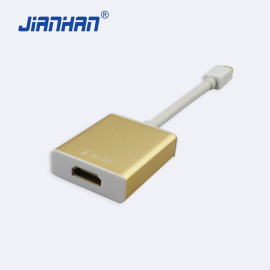 深圳MiniDP转HDMI数据线电脑电视数据连接数据线