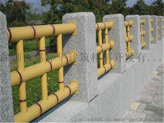 江苏南京仿竹护栏厂家，水泥仿竹栏杆，不锈钢仿竹