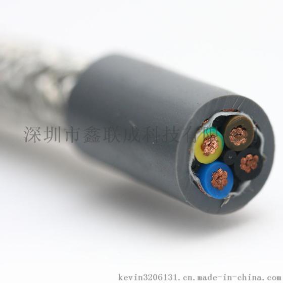 高柔耐磨TPU电缆 6芯0.3平方22AWG TPU电缆 高柔性耐弯曲耐油耐磨