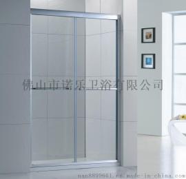 诺乐卫浴LR008简易淋浴房 厂家直销家用工程卫生间扇形钢化玻璃淋浴房