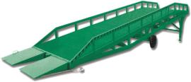 移动式登车桥 货物装卸平台 单人快速装卸设备