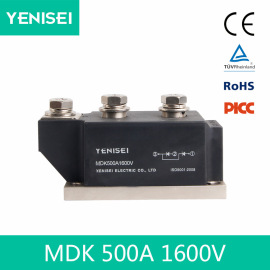 叶尼塞MDK500A 1600V双路共阴光伏防反二极管整流管模块