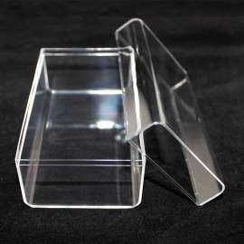 透明水晶盒生产厂家，电子烟透明包装盒移动电源塑料盒型号GS-04