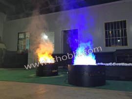 蓝色壁炉|伏羲3D电壁炉|户外火盆|晚会篝火|仿真火焰灯|壁炉